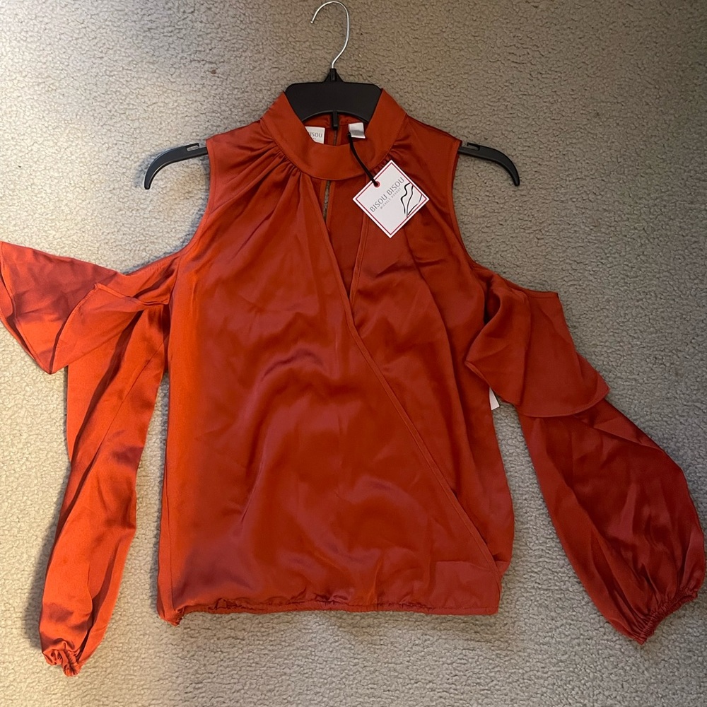 Cute burnt orange dress shirt